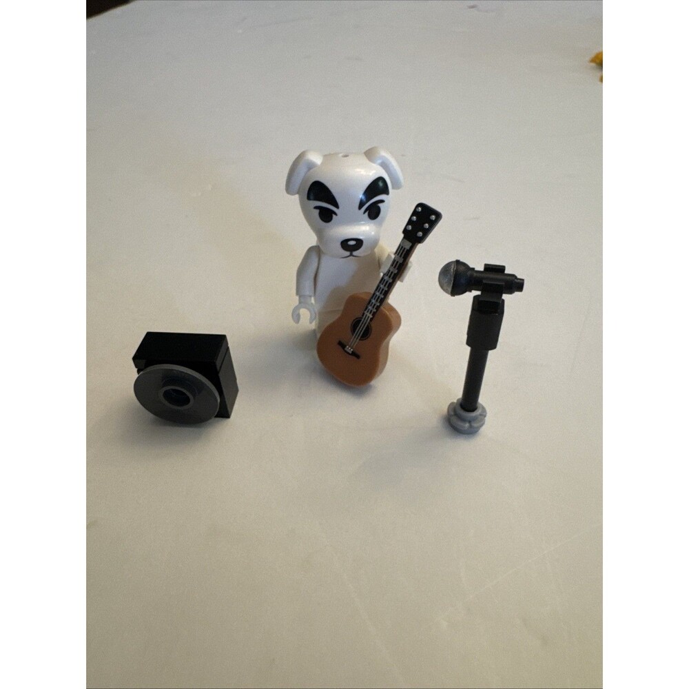 Lego Animal Crossing KK Slider 77052 Minifigure Only Nintendo Guitar K.k. Dog